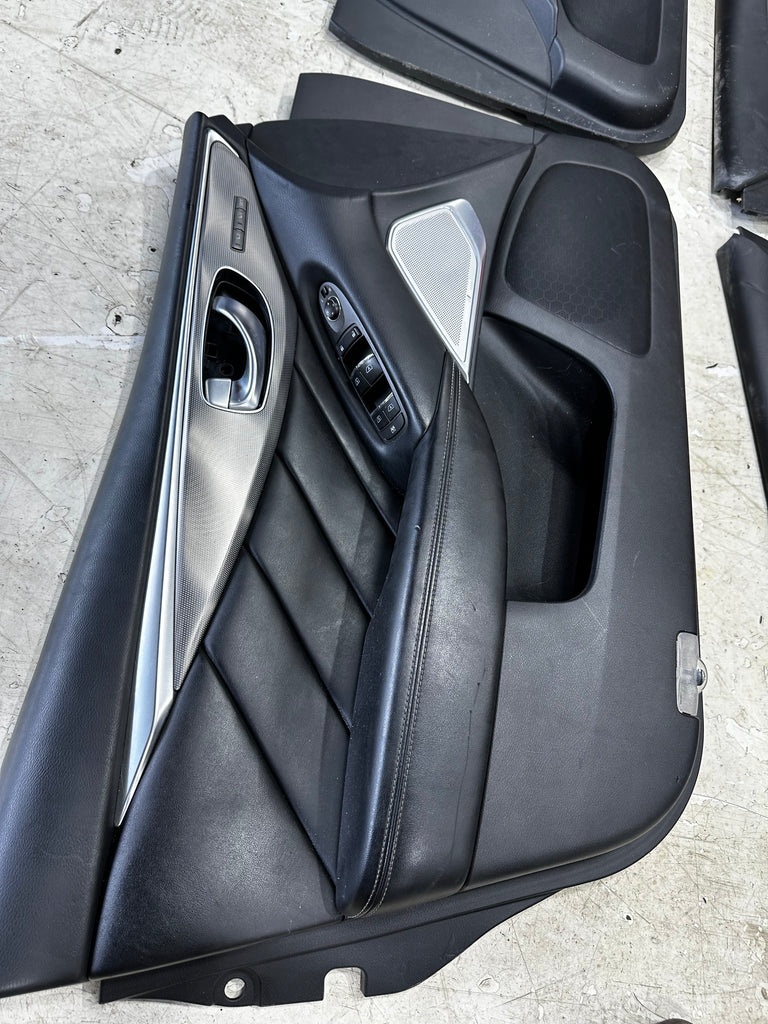 Q50 Sport Black Door Panels with Bose Speakers